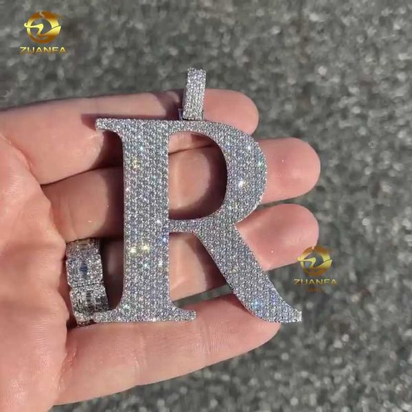 custom iced out pendant moissanite diamond 925 silver vvs moissanite letter necklace pendant hip hop jewelry
custom iced out pendant moissanite diamond 925 silver vvs moissanite letter necklace pendant hip hop jewelry
