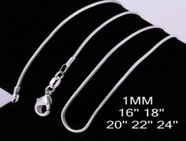 1mm 1624 inches 925 sterling silver snake chain necklace fashion jewelry snake necklace 8569017
1mm 1624 inches 925 sterling silver snake chain necklace fashion jewelry snake necklace 8569017