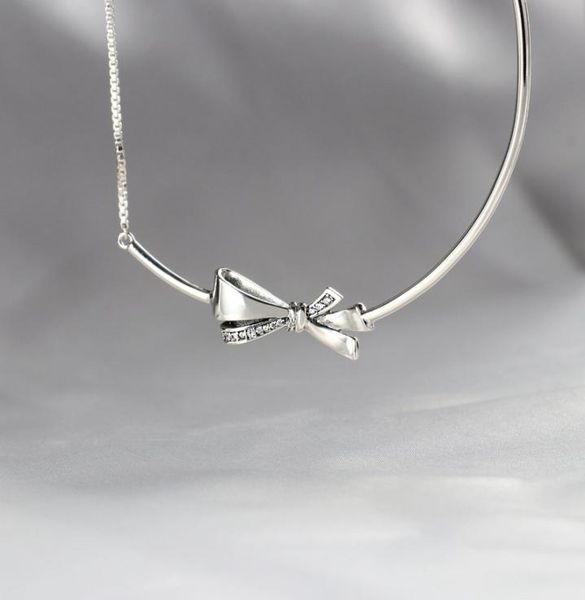 fashion bow necklace 925 sterling silver for pandora jewelry cz diamond jewelry with original box temperament classic4690959
fashion bow necklace 925 sterling silver for pandora jewelry cz diamond jewelry with original box temperament classic4690959