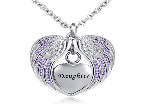 birthstone charm pendant memorial urn necklace stainless steel waterproof angel wing keepsake cremation jewelry for daughter6742708, Silver
birthstone charm pendant memorial urn necklace stainless steel waterproof angel wing keepsake cremation jewelry for daughter6742708, Silver