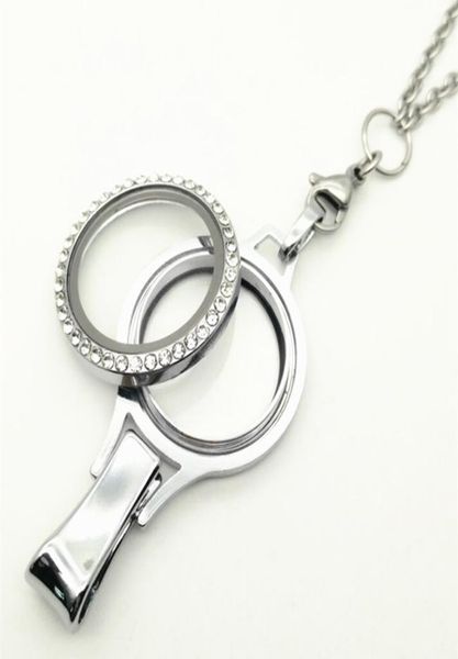 screw floating locket lanyard charm lanyard necklace with badge id name card holder with rolo link chain 30 inch9000871, Silver
screw floating locket lanyard charm lanyard necklace with badge id name card holder with rolo link chain 30 inch9000871, Silver