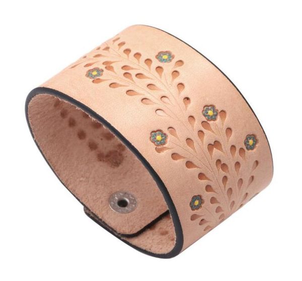 2019 latest vintage flower print wide leather bracelet women leather bracelets genuine leather bangles 2 colors available6314987, Golden;silver
2019 latest vintage flower print wide leather bracelet women leather bracelets genuine leather bangles 2 colors available6314987, Golden;silver