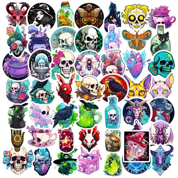 50pcs cartoon skull stickers pack waterproof vinyl stickers non-random for car bike luggage lapskateboard scrapbook water bottle decal
50pcs cartoon skull stickers pack waterproof vinyl stickers non-random for car bike luggage lapskateboard scrapbook water bottle decal