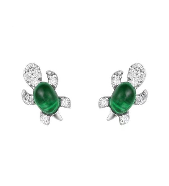 925 sterling silver chic retro turtle lovely emerald tortoise animal ear studs earrings women and girls gift9113951, Golden;silver
925 sterling silver chic retro turtle lovely emerald tortoise animal ear studs earrings women and girls gift9113951, Golden;silver