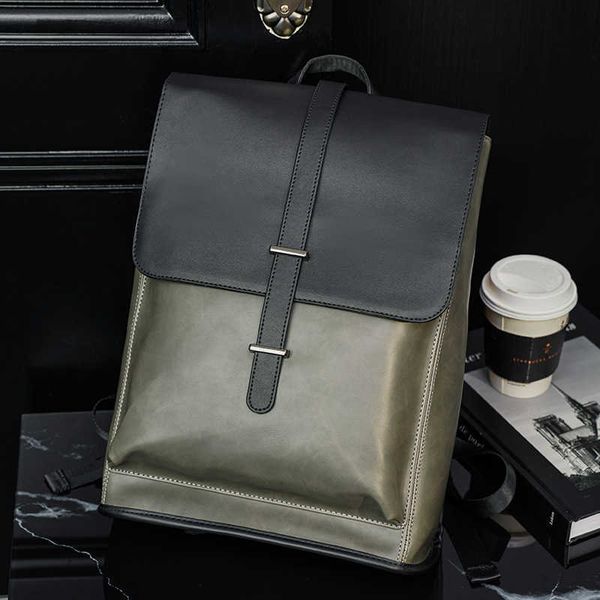 2023 new fashion backpack korean fashion men's bag leather leisure large capacity backpack computer backpack
2023 new fashion backpack korean fashion men's bag leather leisure large capacity backpack computer backpack