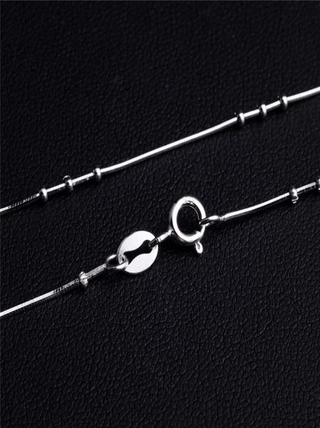 real 925 sterling silver chain with little ball beads jewelry necklace chains for women girls5416129
real 925 sterling silver chain with little ball beads jewelry necklace chains for women girls5416129