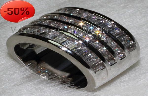 vecalon fashion ring princess cut cz diamond engagement wedding band for women 10kt white gold filled party finger6546595, Slivery;golden
vecalon fashion ring princess cut cz diamond engagement wedding band for women 10kt white gold filled party finger6546595, Slivery;golden