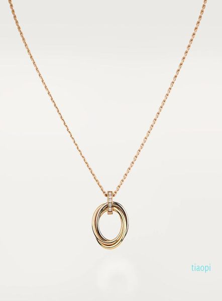 2022 new fashion classic design cubic zirconia triple trinity necklace pendant women girls titanium steel wedding designer jewelry5895477, Silver
2022 new fashion classic design cubic zirconia triple trinity necklace pendant women girls titanium steel wedding designer jewelry5895477, Silver