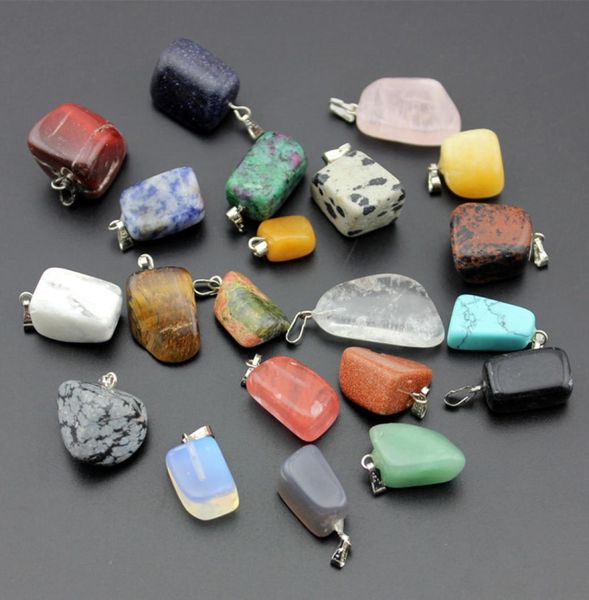 unique natural stone gemstone pendants high polished loose beads silver plated hook fit bracelets and necklace mixed lots5626508
unique natural stone gemstone pendants high polished loose beads silver plated hook fit bracelets and necklace mixed lots5626508