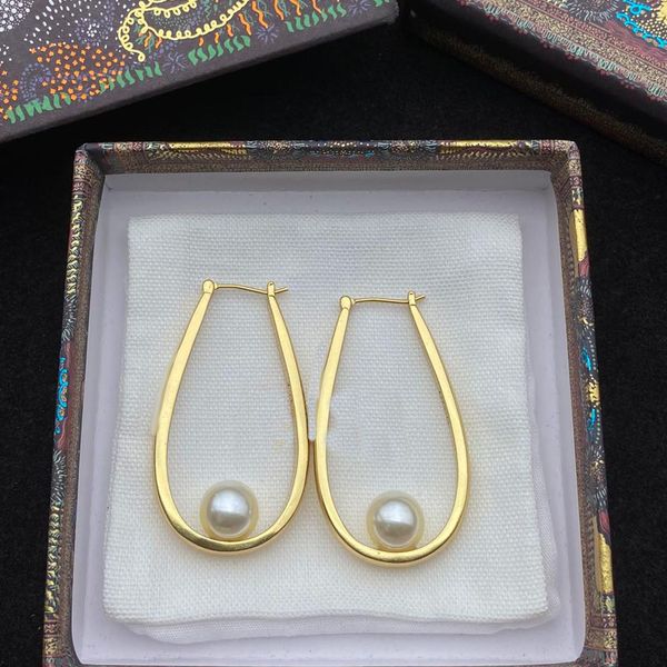 23 new designer earrings for woman drop luxury fashion big earring pearl decoration water drop retro earring, Golden;silver
23 new designer earrings for woman drop luxury fashion big earring pearl decoration water drop retro earring, Golden;silver