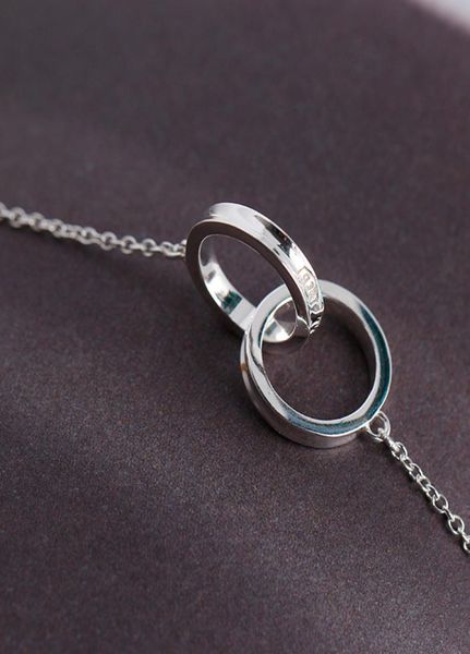 double cycle 925 sterling silver bracelet for women men pure silver chain classical jewelry6880152, Black
double cycle 925 sterling silver bracelet for women men pure silver chain classical jewelry6880152, Black