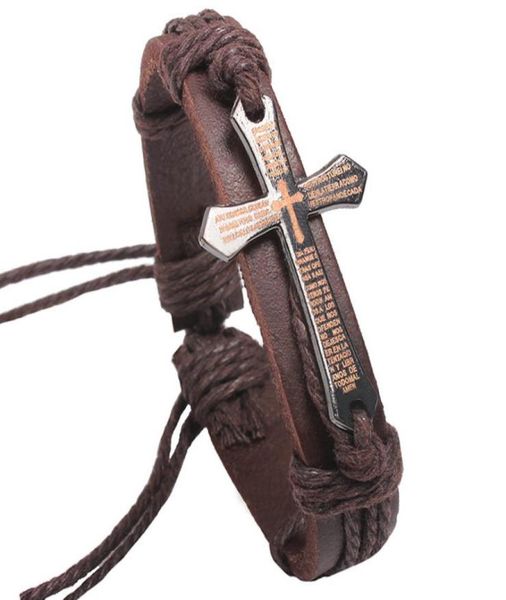 creative jewelry scripture cross bracelet 100 genuine leather bracelets jesus bangle handmade accessories christian gift7766291, Golden;silver
creative jewelry scripture cross bracelet 100 genuine leather bracelets jesus bangle handmade accessories christian gift7766291, Golden;silver