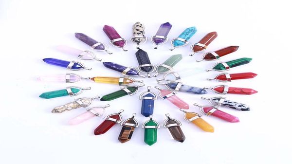 fashion quartz point pendant for women and men natural stone crystal agate bullet hexagon prism pendant without chain1257233, Silver
fashion quartz point pendant for women and men natural stone crystal agate bullet hexagon prism pendant without chain1257233, Silver