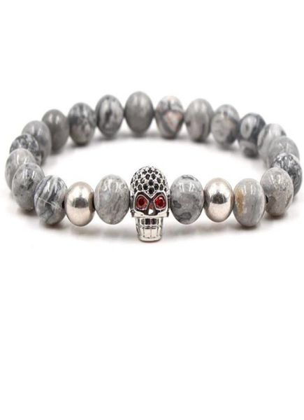new fashion skull cubic zirconia bracelets grey agate stone helmet bracelets elastic bangles for gift1690443, Black
new fashion skull cubic zirconia bracelets grey agate stone helmet bracelets elastic bangles for gift1690443, Black
