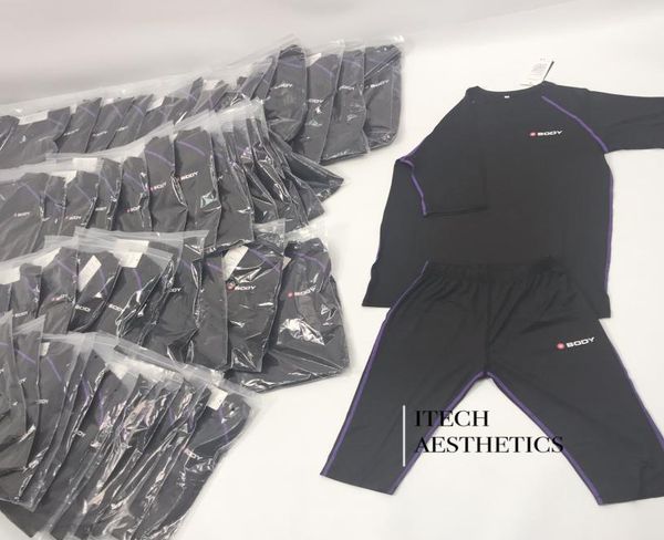 xbody training machine underwear ems fitness undergarments conductive sport suit black with purple switching line smlxlxxl siz2944259
xbody training machine underwear ems fitness undergarments conductive sport suit black with purple switching line smlxlxxl siz2944259
