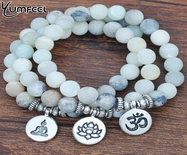 yumfeel natural matte frosted ite om lotus flower buddha charm bracelet bangles stone jewelry2442031, Golden;silver
yumfeel natural matte frosted ite om lotus flower buddha charm bracelet bangles stone jewelry2442031, Golden;silver