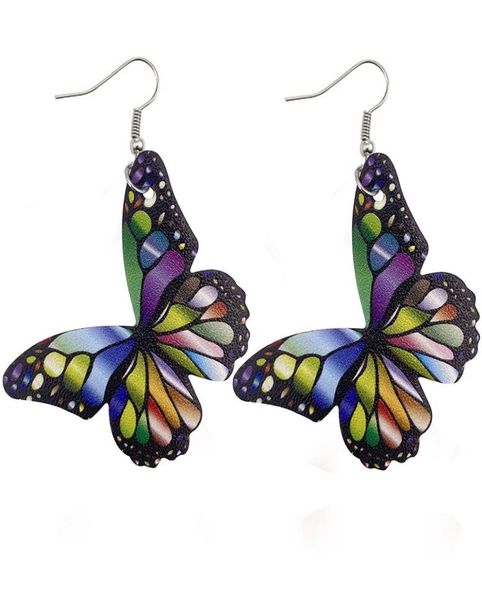 fashion butterfly leather earrings print faux leather dangle earring for women party jewelry gift9822254, Golden
fashion butterfly leather earrings print faux leather dangle earring for women party jewelry gift9822254, Golden
