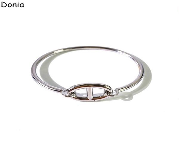 donia jewelry luxury bangle exaggerated glossy pig nose titanium european fashion designer gift bracelet4070767, Black
donia jewelry luxury bangle exaggerated glossy pig nose titanium european fashion designer gift bracelet4070767, Black
