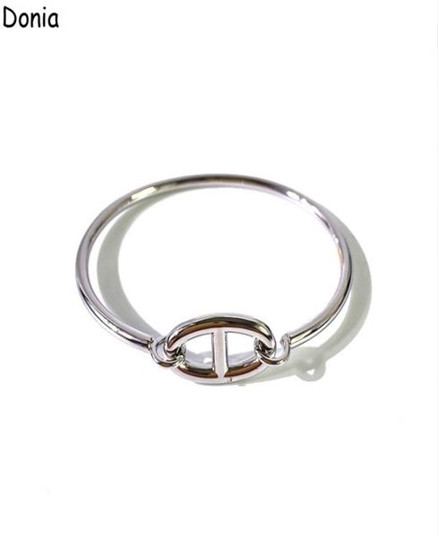 donia jewelry luxury bangle exaggerated glossy pig nose titanium european fashion designer gift bracelet5490579, Black
donia jewelry luxury bangle exaggerated glossy pig nose titanium european fashion designer gift bracelet5490579, Black