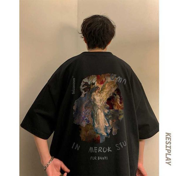 2023 pure cotton half short sleeve t-shirt men's plus size loose fashion brand fatty summer street men's wear, White;black
2023 pure cotton half short sleeve t-shirt men's plus size loose fashion brand fatty summer street men's wear, White;black