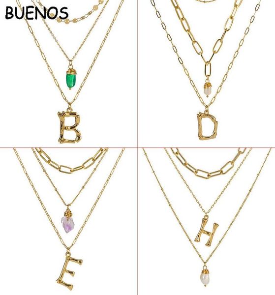 pendant necklaces buenos multilayer letter initial necklace women az fashion pearl zircon natural stone gold chain jewelry3267724, Silver
pendant necklaces buenos multilayer letter initial necklace women az fashion pearl zircon natural stone gold chain jewelry3267724, Silver