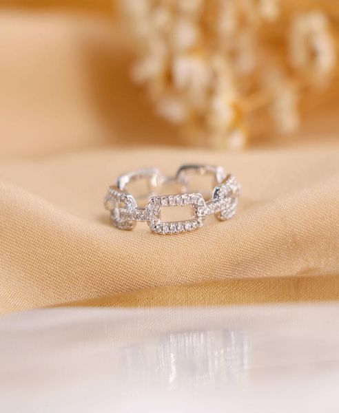 decorated korean light luxury niche chain ring inlaid with zircon plain ringgirls fashionable and simple 2nws3816644, Silver
decorated korean light luxury niche chain ring inlaid with zircon plain ringgirls fashionable and simple 2nws3816644, Silver