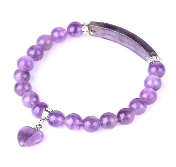 natural stone bracelet energy amethyst handstring stone bead bracelet with love heart lifting elastic jewelry of women039s gems9217490, Black
natural stone bracelet energy amethyst handstring stone bead bracelet with love heart lifting elastic jewelry of women039s gems9217490, Black
