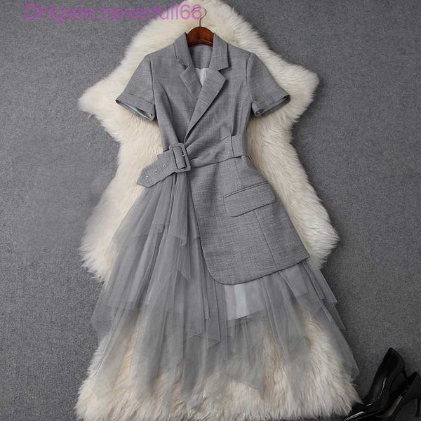 dresses spring summer elegant short sleeve notched-lapel pure color lace panelled long maxi dress casual w0716t9748, Black;gray
dresses spring summer elegant short sleeve notched-lapel pure color lace panelled long maxi dress casual w0716t9748, Black;gray
