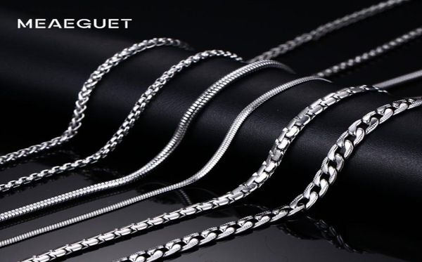 trendy 20inch silver color stainless steel link chain necklace for men /box/hanging/curb/flat/twist chain5658106
trendy 20inch silver color stainless steel link chain necklace for men /box/hanging/curb/flat/twist chain5658106