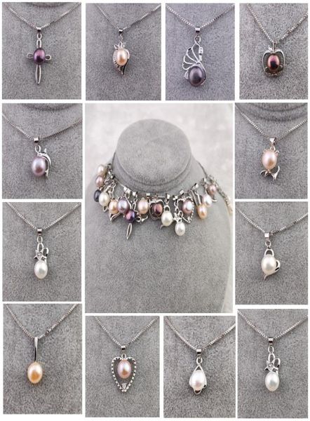 fashion 67mm freshwater pearl necklace sliver pendant mix styles diy pearl necklace for women girl jewelry with chain christmas g3523827, Silver
fashion 67mm freshwater pearl necklace sliver pendant mix styles diy pearl necklace for women girl jewelry with chain christmas g3523827, Silver