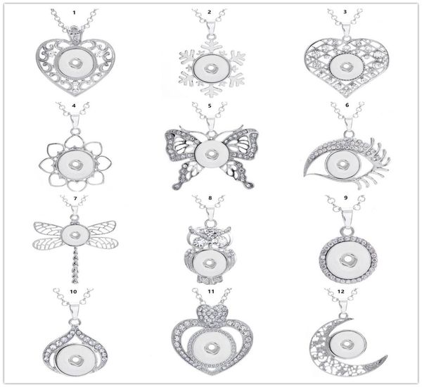 fashion women snaps button pendant necklace diy ginger snap jewelry with chain fit 18mm charm woen men gift8544875, Silver
fashion women snaps button pendant necklace diy ginger snap jewelry with chain fit 18mm charm woen men gift8544875, Silver