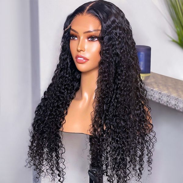 deep wave 13x6 lace front human hair wigs for women 150% bleached knots closure wig remy curly lace frontal wigs, Black;brown
deep wave 13x6 lace front human hair wigs for women 150% bleached knots closure wig remy curly lace frontal wigs, Black;brown