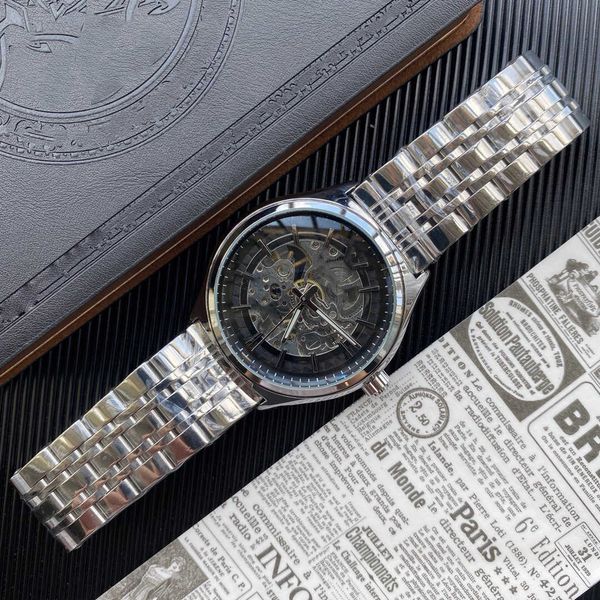 luxury mens watch designer watches mens watches mechanical automatic sapphire folding buckle wristwatches stainless steel strap, Slivery;black
luxury mens watch designer watches mens watches mechanical automatic sapphire folding buckle wristwatches stainless steel strap, Slivery;black