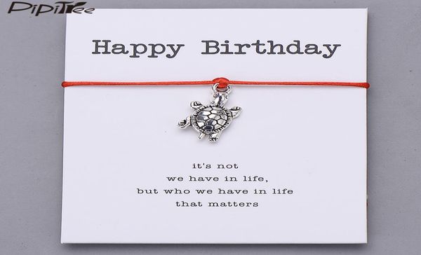 happy birthday gift vintage turtle charm bracelet for women men kids bracelets lucky red string jewelry7747362, Golden;silver
happy birthday gift vintage turtle charm bracelet for women men kids bracelets lucky red string jewelry7747362, Golden;silver