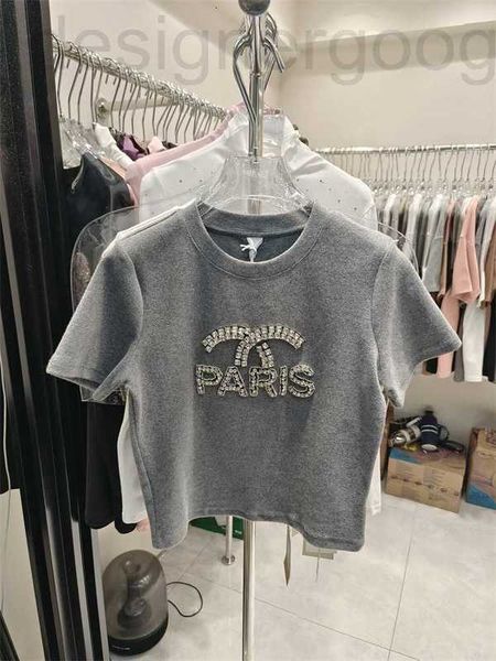 women's t-shirt designer thicken sanding short sleeve t-shirt for women spring high waist slim spice girls crop beaded letters basic te, White
women's t-shirt designer thicken sanding short sleeve t-shirt for women spring high waist slim spice girls crop beaded letters basic te, White