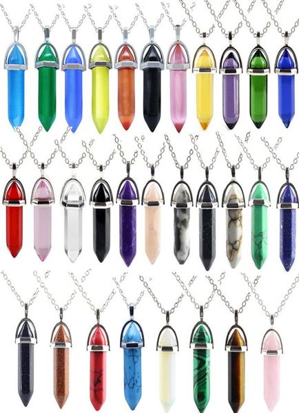 hexagon shape chakra natural stone healing point pendant necklace hip hop jewelry will and sandy1169689, Silver
hexagon shape chakra natural stone healing point pendant necklace hip hop jewelry will and sandy1169689, Silver