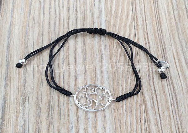 silver and black cord silueta bracelet authentic 925 sterling silver bracelets fits european bear jewelry style gift andy jewel 911539600, Golden;silver
silver and black cord silueta bracelet authentic 925 sterling silver bracelets fits european bear jewelry style gift andy jewel 911539600, Golden;silver
