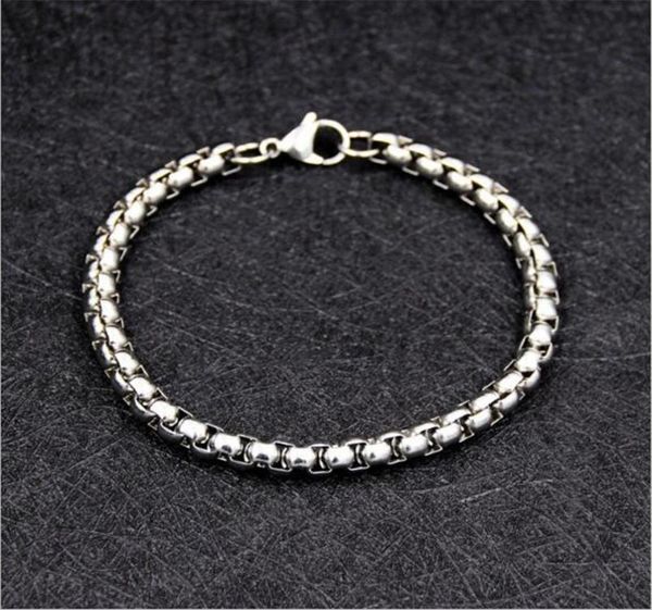 whole 4mm 6mm 316l stainless steel square pearl chain bracelet length 21cm fashion men039s party jewelry 4726097, Black
whole 4mm 6mm 316l stainless steel square pearl chain bracelet length 21cm fashion men039s party jewelry 4726097, Black