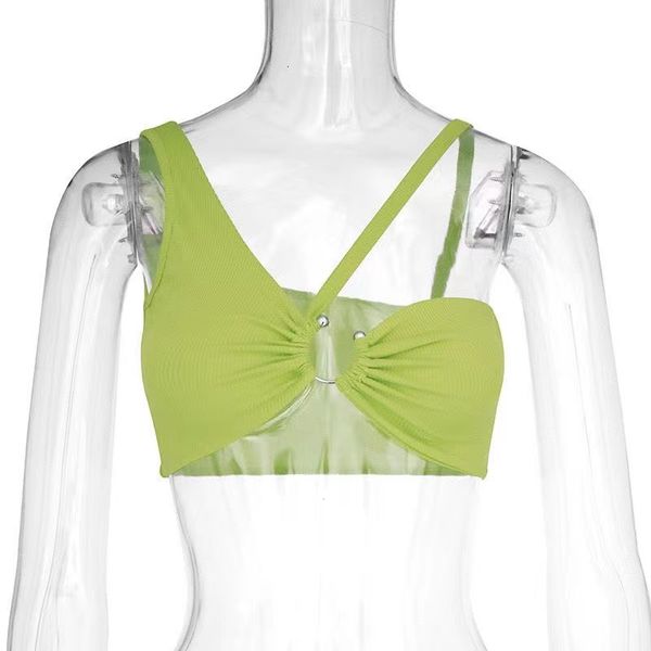 european and american style summer spice girls women hollow halter halter crop shirt irregular oblique shoulder inst shirt, White
european and american style summer spice girls women hollow halter halter crop shirt irregular oblique shoulder inst shirt, White