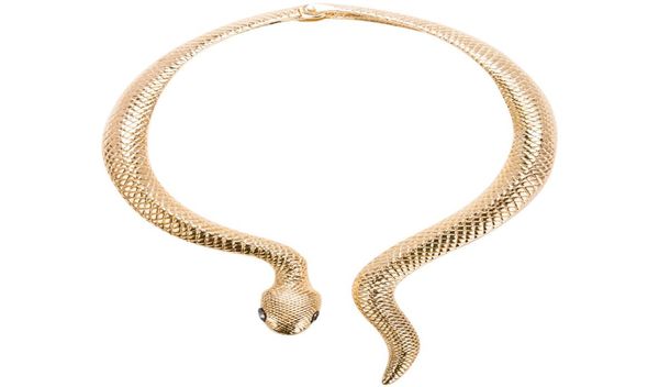 chic gold silver snake torques for women fashion serpent necklace anniversary gift curve adjustable choker necklace party jewelry2852845, Golden;silver
chic gold silver snake torques for women fashion serpent necklace anniversary gift curve adjustable choker necklace party jewelry2852845, Golden;silver