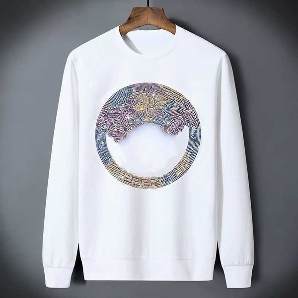 tide brand loose sweatshirt designer sweater diamond medusa long sleeved t shirt mens womens pullover coat luxury casual shirt asian size 5x, Black
tide brand loose sweatshirt designer sweater diamond medusa long sleeved t shirt mens womens pullover coat luxury casual shirt asian size 5x, Black