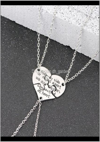 pendant pendants jewelry drop delivery 2021 3 piece broken friends necklaces carved by side or miles apart we are sisters connecte3201014, Silver
pendant pendants jewelry drop delivery 2021 3 piece broken friends necklaces carved by side or miles apart we are sisters connecte3201014, Silver