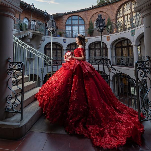 luxury red quinceanera dresses princess ball gowns 3d flowers beads vestido de 15 anos birthday prom dress custom made, Blue;red
luxury red quinceanera dresses princess ball gowns 3d flowers beads vestido de 15 anos birthday prom dress custom made, Blue;red