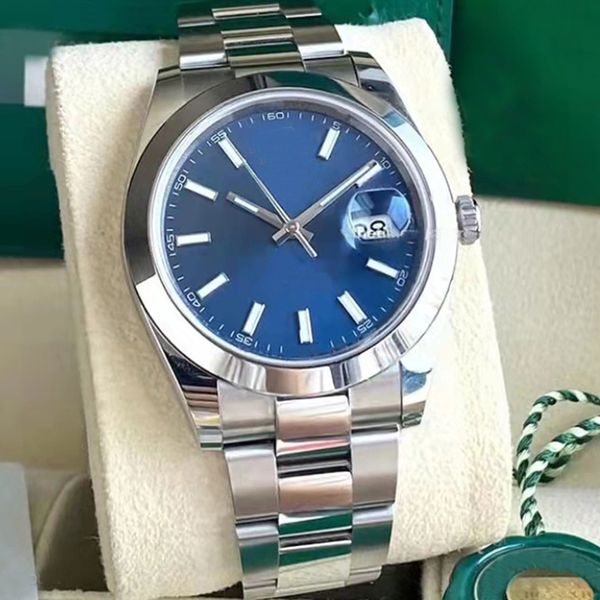 men watch luxury watches gray baton datejust 41mm blue watch smooth mens automatic watches mechanical montre de luxe watches oyster band mas, Slivery;brown
men watch luxury watches gray baton datejust 41mm blue watch smooth mens automatic watches mechanical montre de luxe watches oyster band mas, Slivery;brown