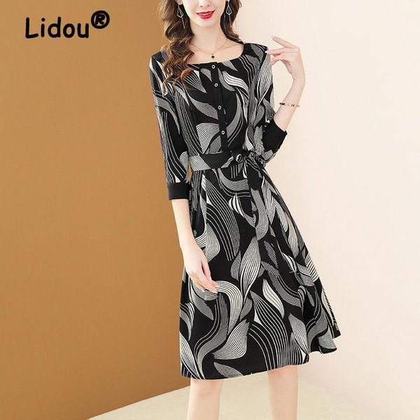 dresses women spring 2022 new fashion black chiffon dress office lady elegant square neck sashes printed aline dresses summer vestidos, Black;gray
dresses women spring 2022 new fashion black chiffon dress office lady elegant square neck sashes printed aline dresses summer vestidos, Black;gray