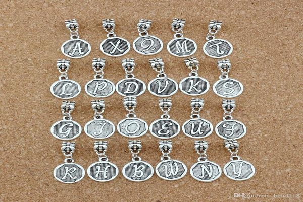 50pcslot antique silver mix letter initial charm pendants for jewelry making bracelet necklace diy accessories 148x308mm a419a8533308, Bronze;silver
50pcslot antique silver mix letter initial charm pendants for jewelry making bracelet necklace diy accessories 148x308mm a419a8533308, Bronze;silver
