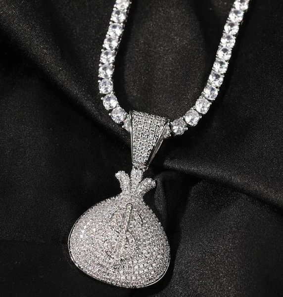 pendant necklaces hip hop 3a cz stone paved bling iced out solid dollars money bag pendants necklace for men rapper jewelry gift1966209, Silver
pendant necklaces hip hop 3a cz stone paved bling iced out solid dollars money bag pendants necklace for men rapper jewelry gift1966209, Silver