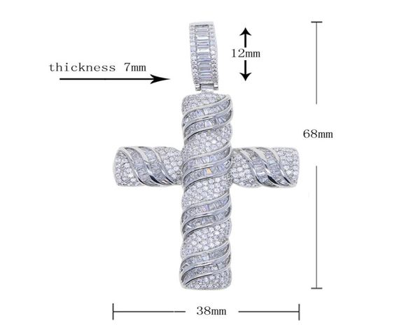 new styles silver cross pendant necklace with cz paved hip hop necklaces jewery with rope chain tennis chains for women men punk s9043635
new styles silver cross pendant necklace with cz paved hip hop necklaces jewery with rope chain tennis chains for women men punk s9043635