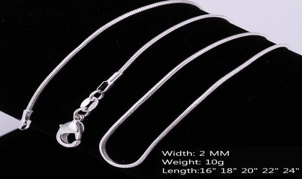 wholesale 925 sterling silver 2mm smooth rope chains necklaces for women men fashion jewelry in bulk size 16-24 inches3390504
wholesale 925 sterling silver 2mm smooth rope chains necklaces for women men fashion jewelry in bulk size 16-24 inches3390504