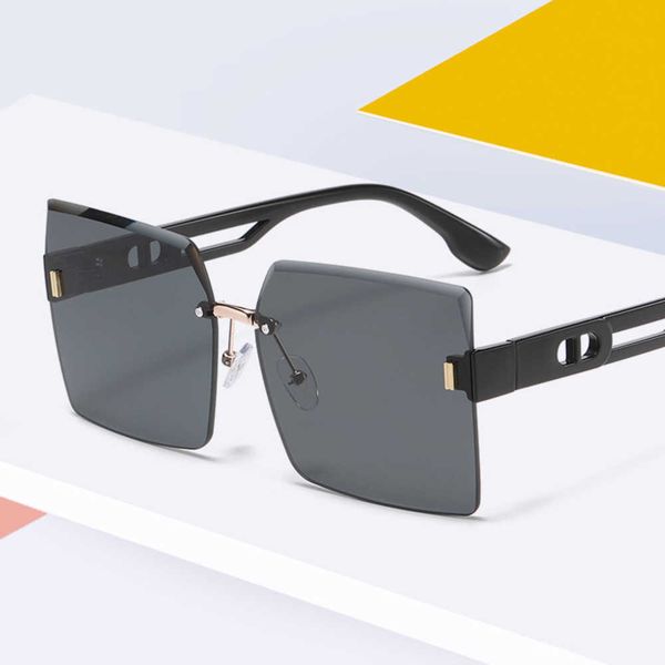 2023 new trimmed frameless tiktok same square hollow frame uv resistant designer mens vintage sunglasses brands for women men, White;black
2023 new trimmed frameless tiktok same square hollow frame uv resistant designer mens vintage sunglasses brands for women men, White;black